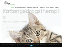 Tablet Screenshot of praktijkvoorkattengedrag.nl